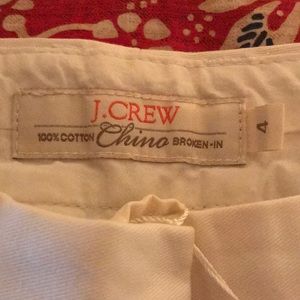 Women’s white 5 inch shorts. Brand new with tags